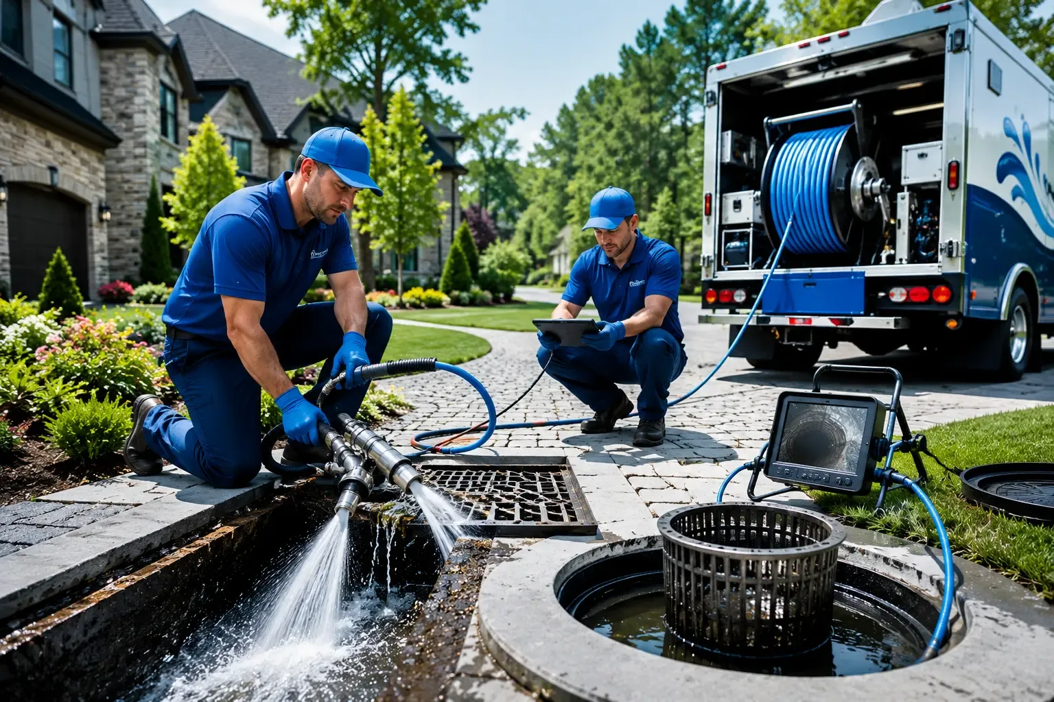 Local outdoor drain cleaning professionals in Barnes City, IA